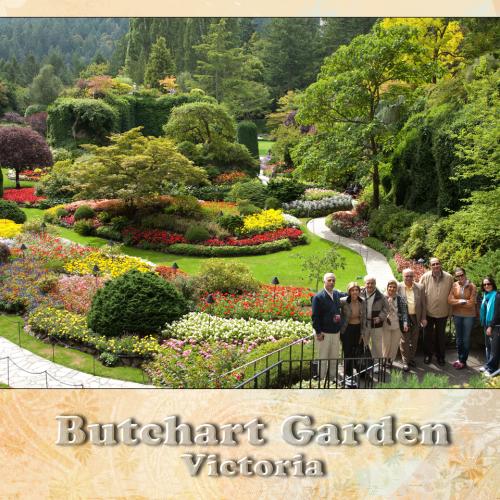 butchart garden victoria with direct tour operator BestCanadatours.com